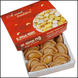 "KOVA PURI from Pullareddy Sweets - 1kg - Click here to View more details about this Product